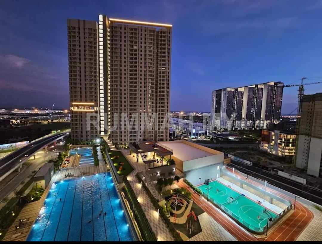 1-bedroom condo in Batu Kawan, Penang for rent - STUDIO Sensasi @ Utropolis Condo Fully Furnished for Rent at Batu Kawan
