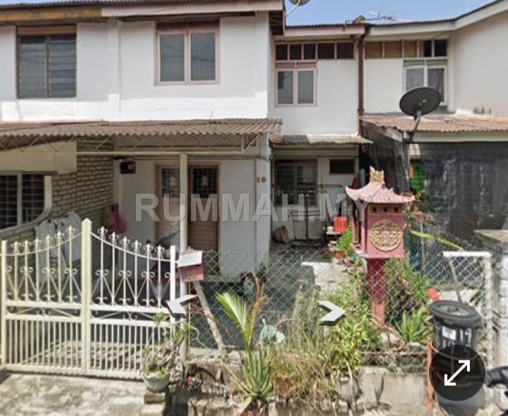 house in Seberang Jaya, Penang for sale - Taman Sembilang Cluster Hosue 2-Storey Terrace 574sf Partially Reno Seberang Jaya