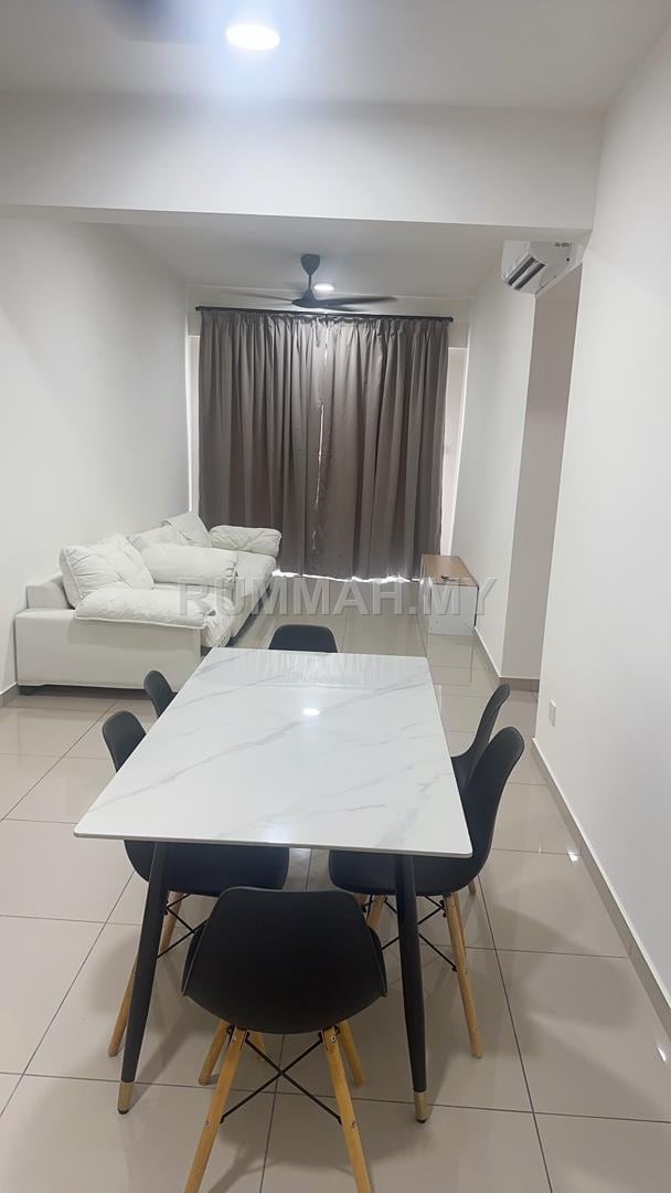 3-bedroom condo in Sungai Ara, Penang for sale - TreeO Condo Middle Floor 950sf 2CP Fully Reno & Furnished Sungai Ara