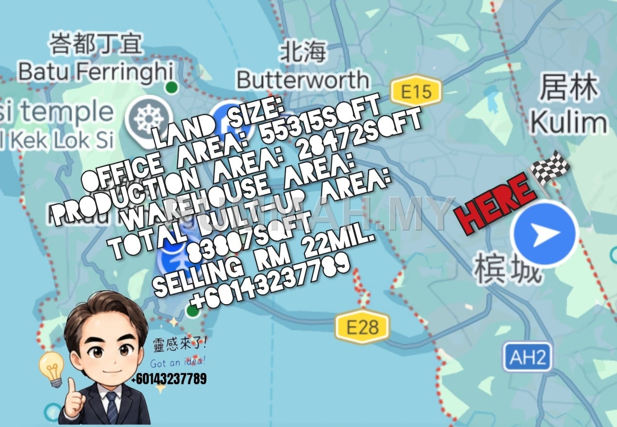 industrial in Simpang Ampat, Penang for sale - Bandar Tasek Mutiara, Simpang Ampat industrial