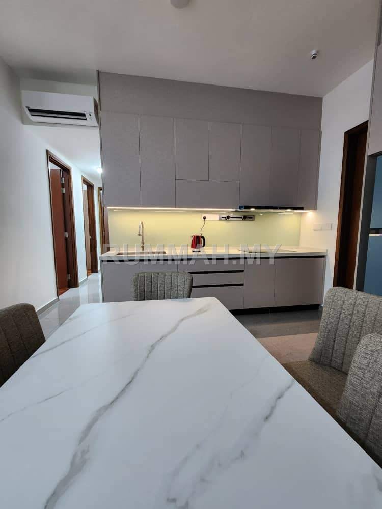 3-bedroom condo in Bayan Lepas, Penang for rent - Muze @ PICC Condo High Floor 1098sf 2CP Fully Reno & Furnished Bayan Lepas