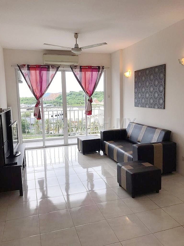 3-bedroom condo in Jelutong, Penang for rent - The Spring, Jelutong | Seaview | Karpal Singh Drive 