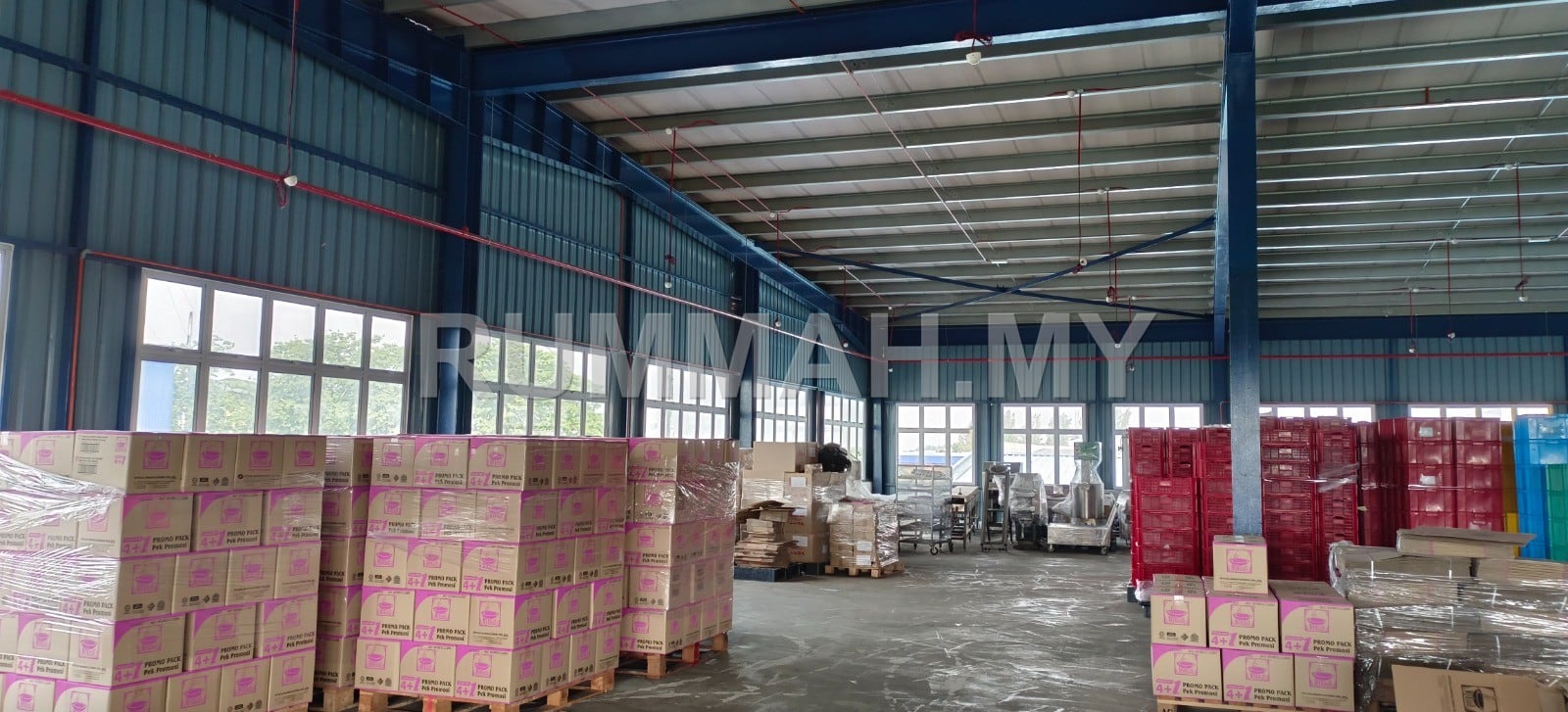industrial in Bukit Minyak, Penang for rent - Factory for Rent @ Taman Perindustrian, Bukit Minyak | Partly Furnished I Factory / Warehouse I Build Up 64418 sqft 