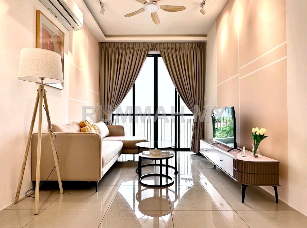3-bedroom condo in Gelugor, Penang for rent - Zen 6 Gelugor | Fully Furnished Near The Light City Queensbay 