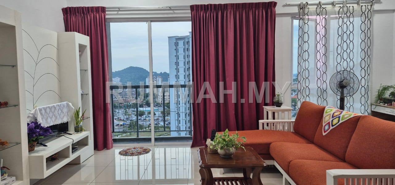 3-bedroom condo in Sungai Ara, Penang for sale - One Imperial @ Sungai Ara , 1CP, Fully Furnished