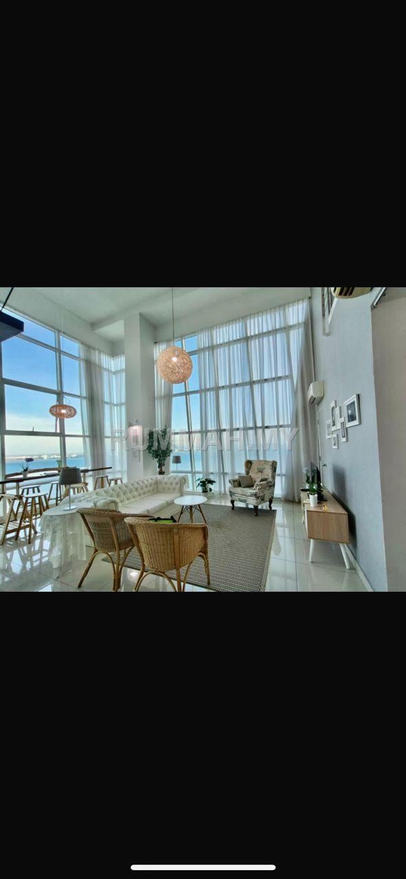 2-bedroom condo in Jelutong, Penang for rent - Maritime Suites @ Jelutong, Karpal Singh For Rent