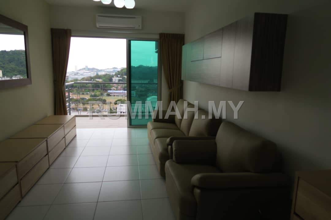 3-bedroom condo in Bayan Lepas, Penang for rent - Elit Heights @ Bayan City, Bayan Baru For Rent