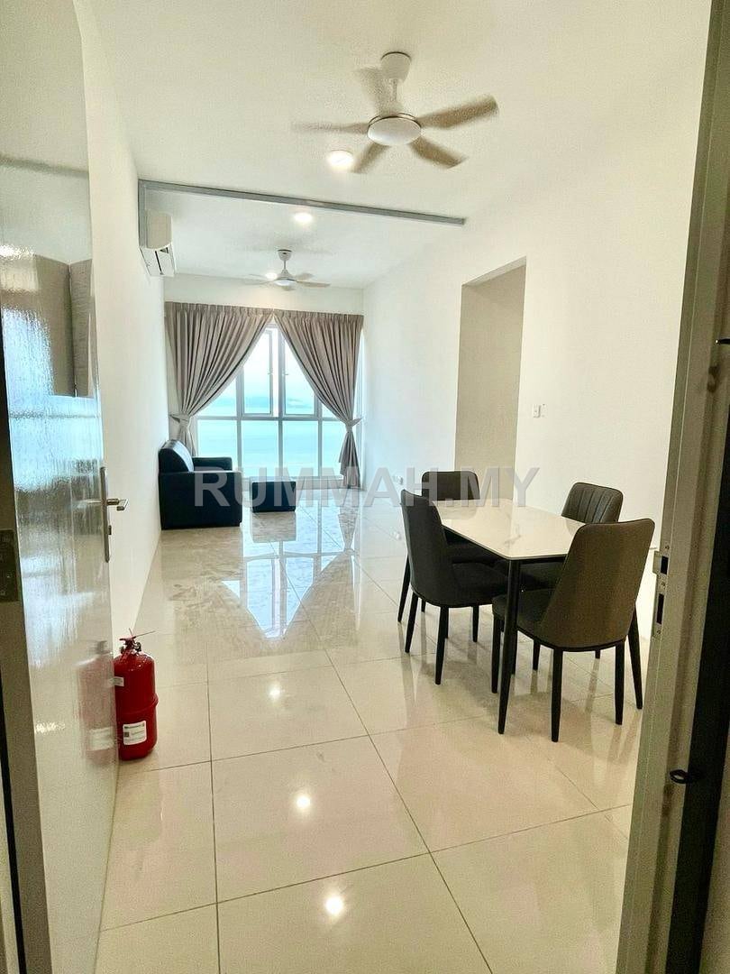3-bedroom condo in Gelugor, Penang for rent - The Zen @ Bayan Lepas Seaview Unit [ FOR RENT] 