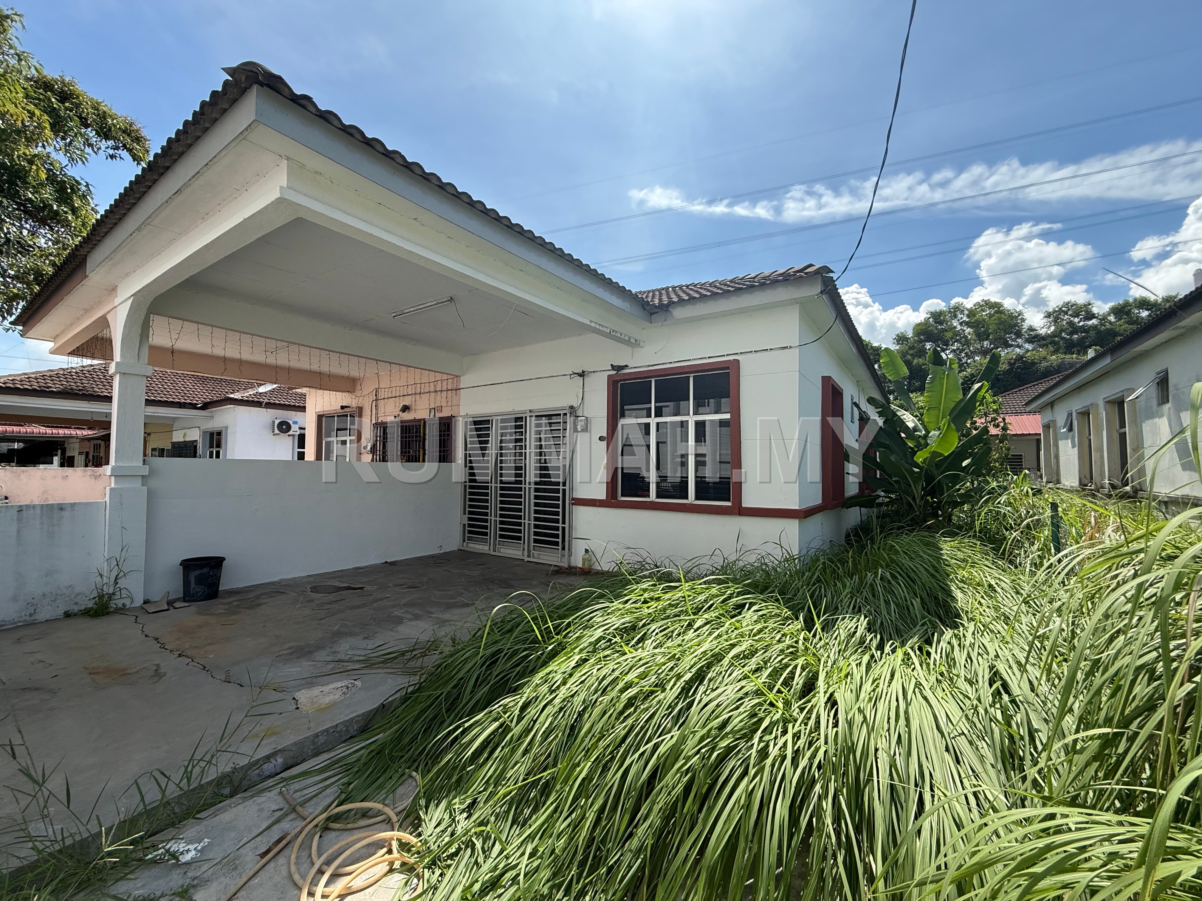 3-bedroom house in Bukit Minyak, Penang for sale - Taman Seri Juru 1-Storey Semi-D 2023sf Bare Unit 