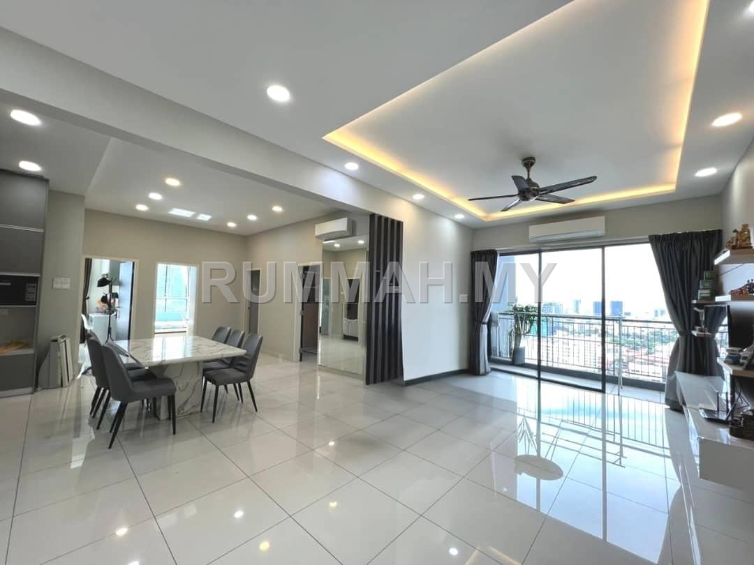 4-bedroom condo in Jelutong, Penang for sale - SKYVIEW RESIDENCE, Jelutong | Corner Unit