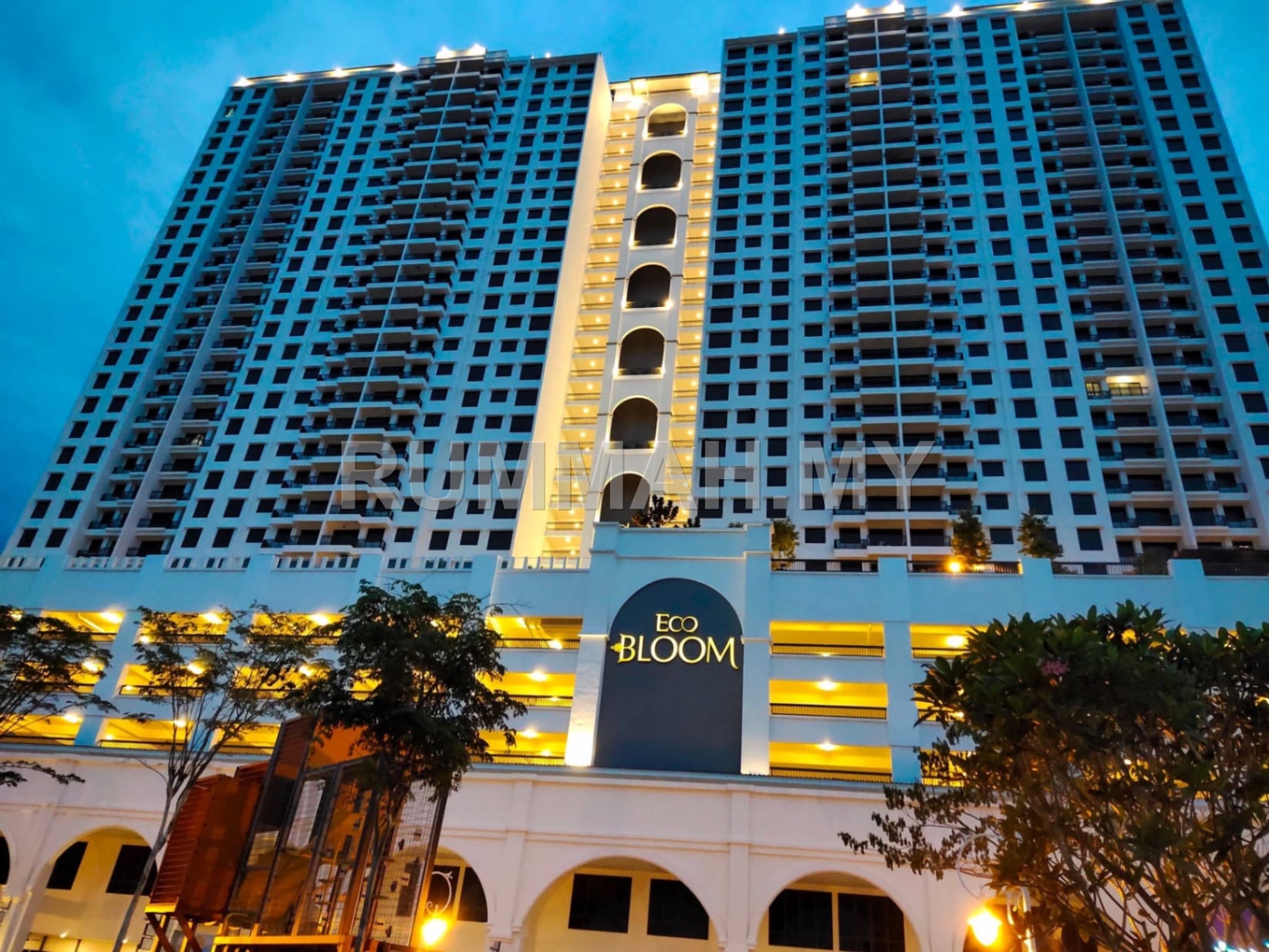 3-bedroom condo in Simpang Ampat, Penang for rent - Eco Bloom Condo High Floor 1100sf 3CP Fully Renovated Batu Kawan