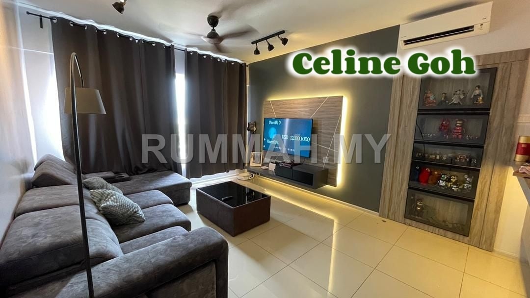 3-bedroom condo in Butterworth, Penang for rent - The Park Condo Fully Furnished at Mak Mandin, Butterworth 