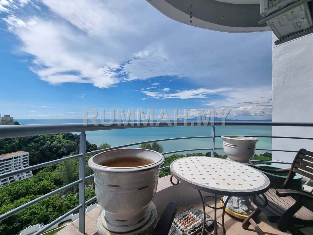 2-bedroom condo in Batu Ferringhi, Penang for sale - Seaview Garden Batu Ferringhi Sea View and Hill View 
