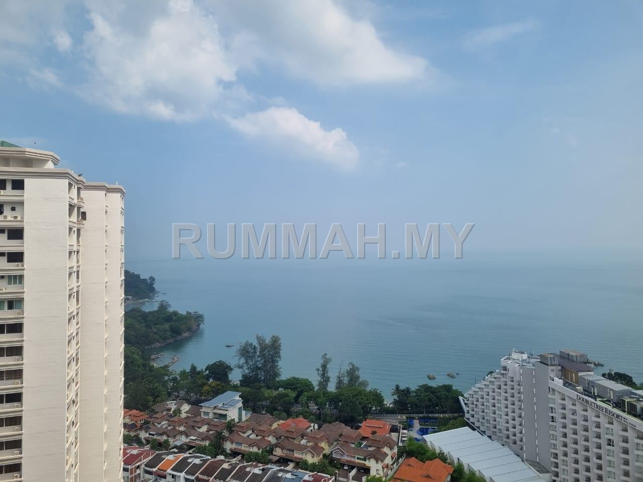 3-bedroom condo in Batu Ferringhi, Penang for sale - Miami Green Batu Ferringhi ; High Floor Sea View Unit 