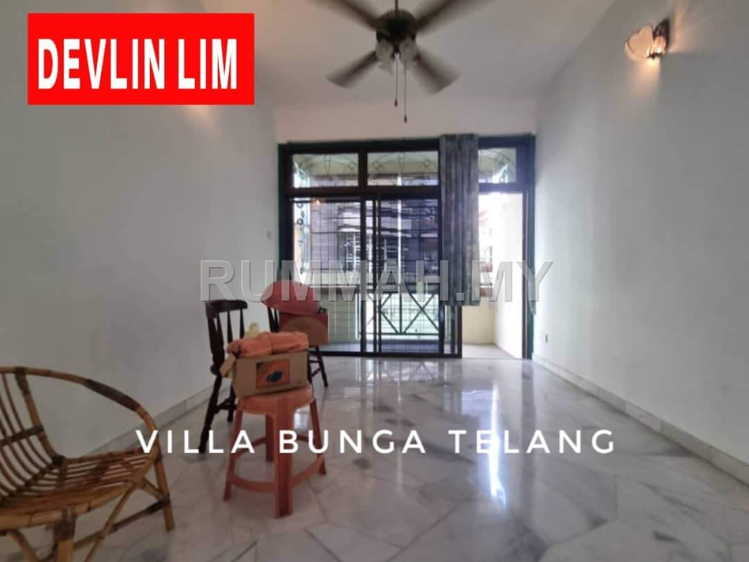 3-bedroom house in Tanjung Bungah, Penang for sale - Villa Bunga Telang Tanjung Bungah Townhouse Road Level Floor 