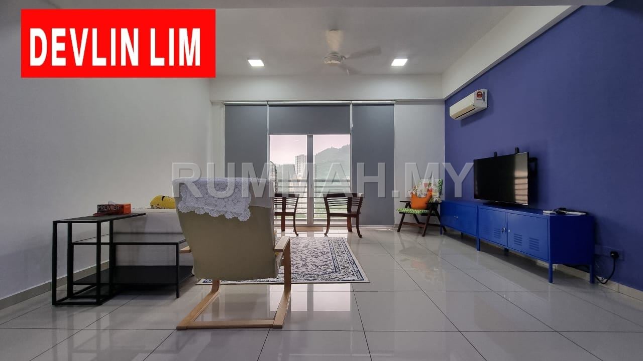 4-bedroom condo in Bukit Jambul, Penang for sale - Jambul Height Freehold Bukit Jambul Fully Renovated Golf Course View 