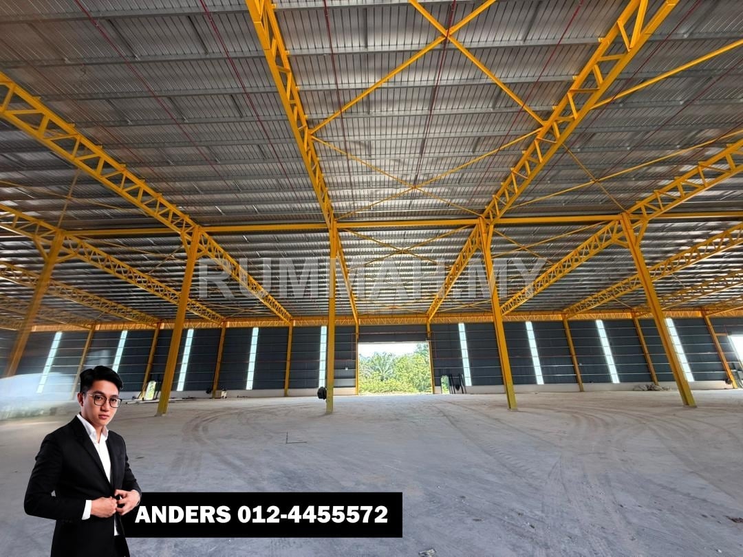 industrial in Bukit Minyak, Penang for rent - New 1.5 Storey Detached Factory For Rent @ Penang Bukit Minyak Industrial Area