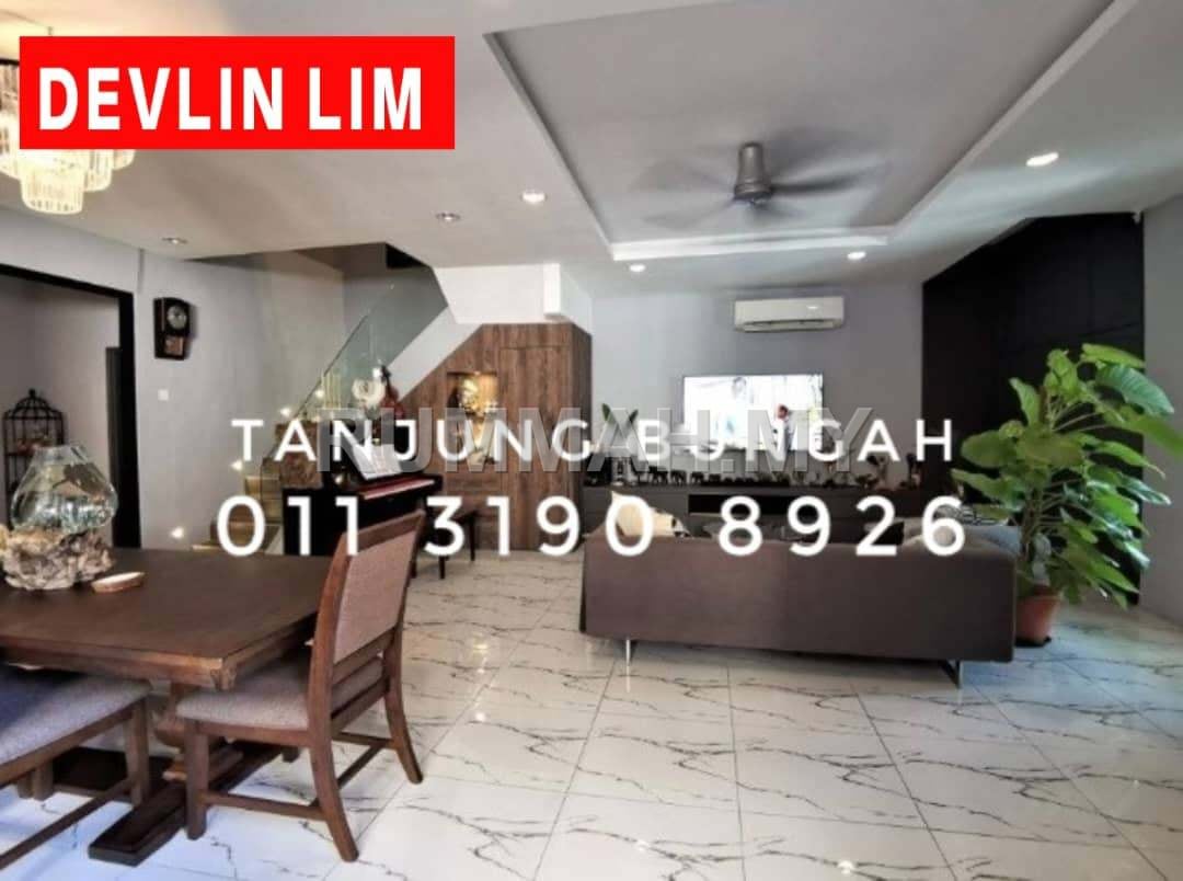3-bedroom house in Tanjung Bungah, Penang for sale - Tanjung Bungah 2 Storey Semi D ; Tastefully Refurbished and Renovated 