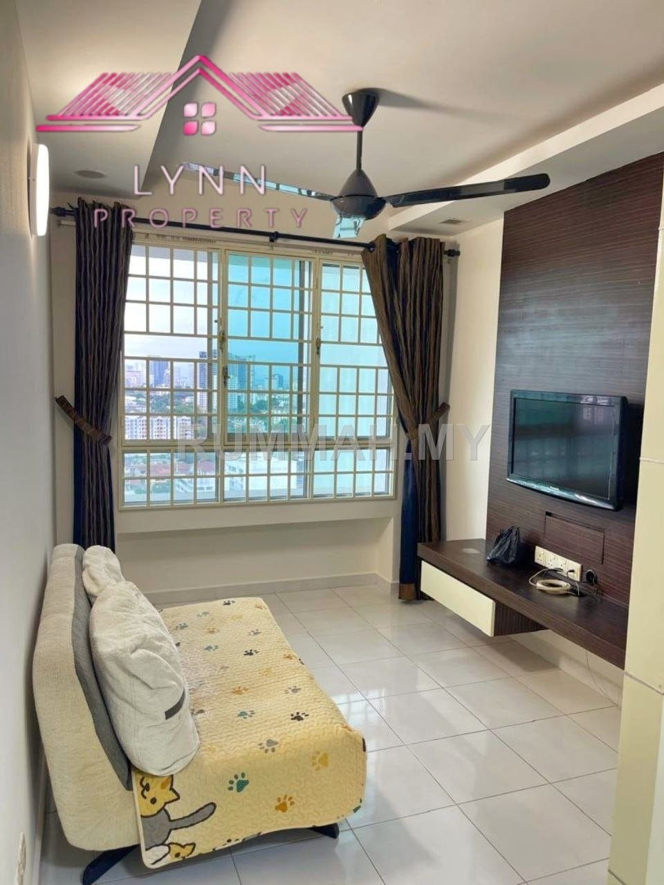 3-bedroom condo in Jelutong, Penang for sale - 🏠 Harmony View @ Jelutong – RM410K Nego! 700 sqft, 3BR 2BA, 1 Fixed Car Park, Fully Renovated + Partially Furnished, Freehold!