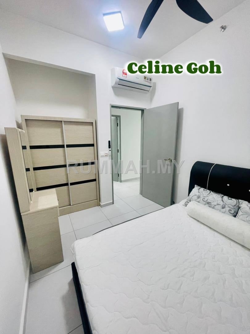2-bedroom condo in Batu Kawan , Penang for rent - Sinaran Residences Fully Furnished for Rent at Batu Kawan Near IKEA & Design Village 
