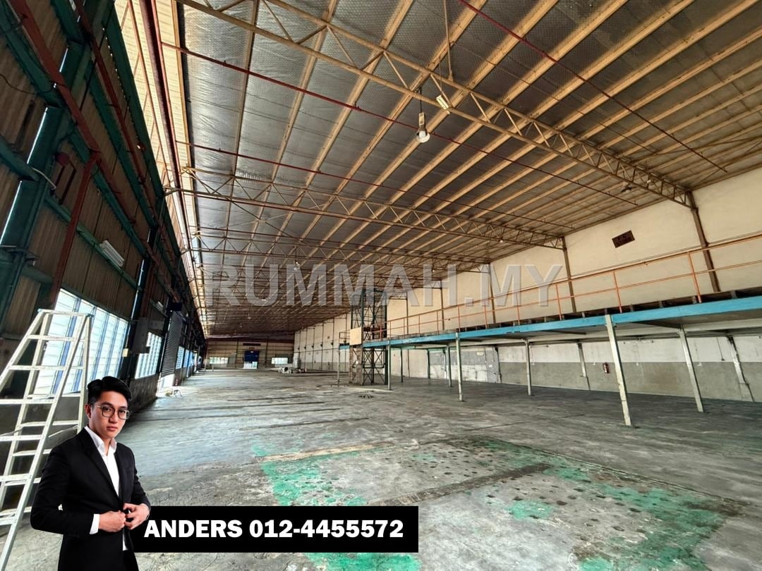 industrial in Perai, Penang for rent - 1.5 Storey Semi-Detached Factory For Rent @ Kawasan Perusahaan Perai / Prai