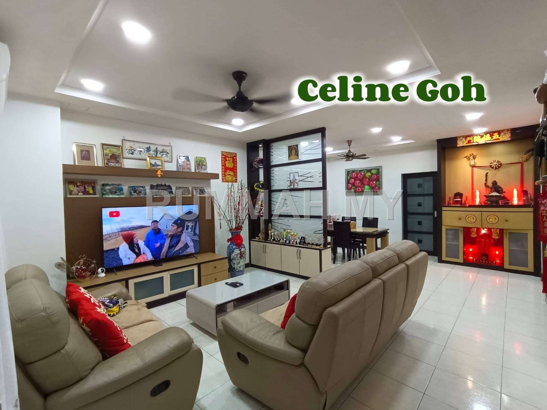 5-bedroom house in Perai, Penang for sale - 2.5 Storey @ Taman Tun Hussein Onn, Seberang Jaya for Sale 