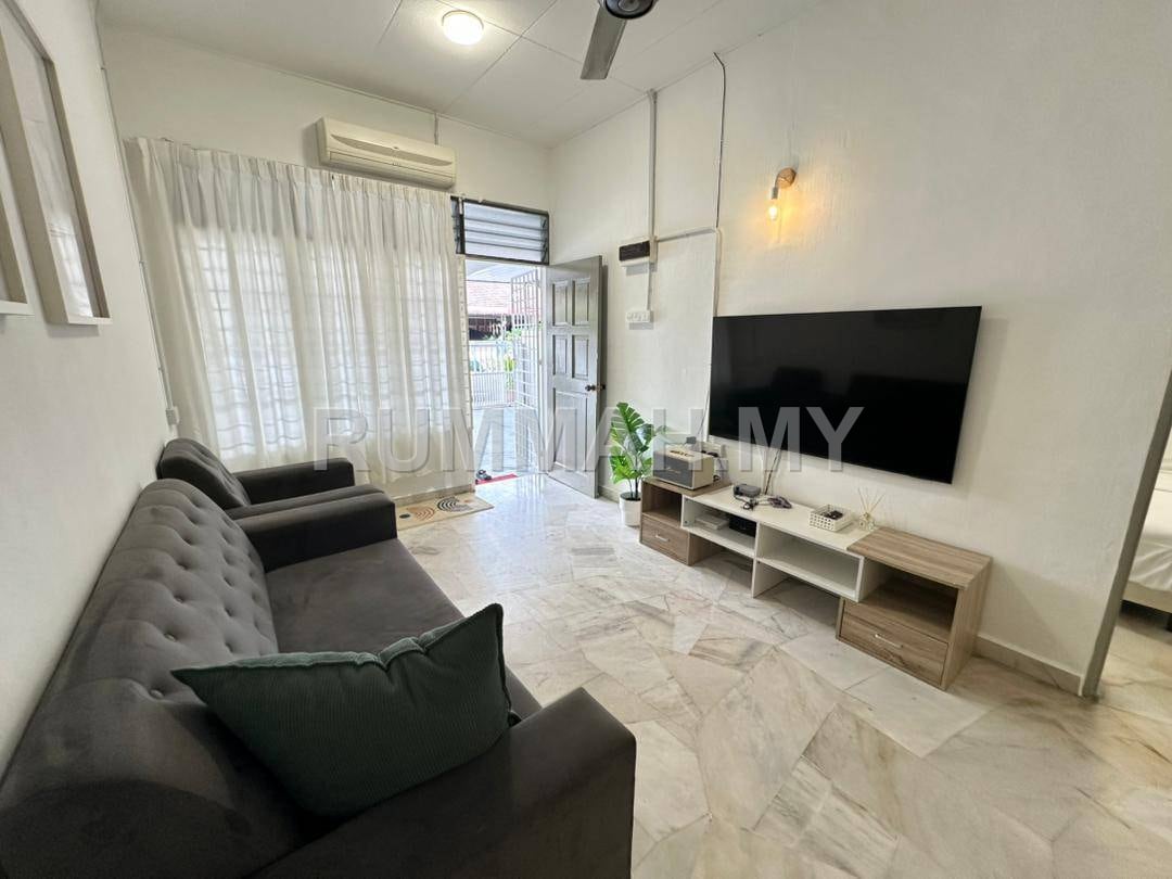 3-bedroom house in Alma, Penang for sale - Single Storey Alma Jaya – For Sale ✨ Alma Jaya 单层排屋出售｜装修家具齐全＋稳定租金收入