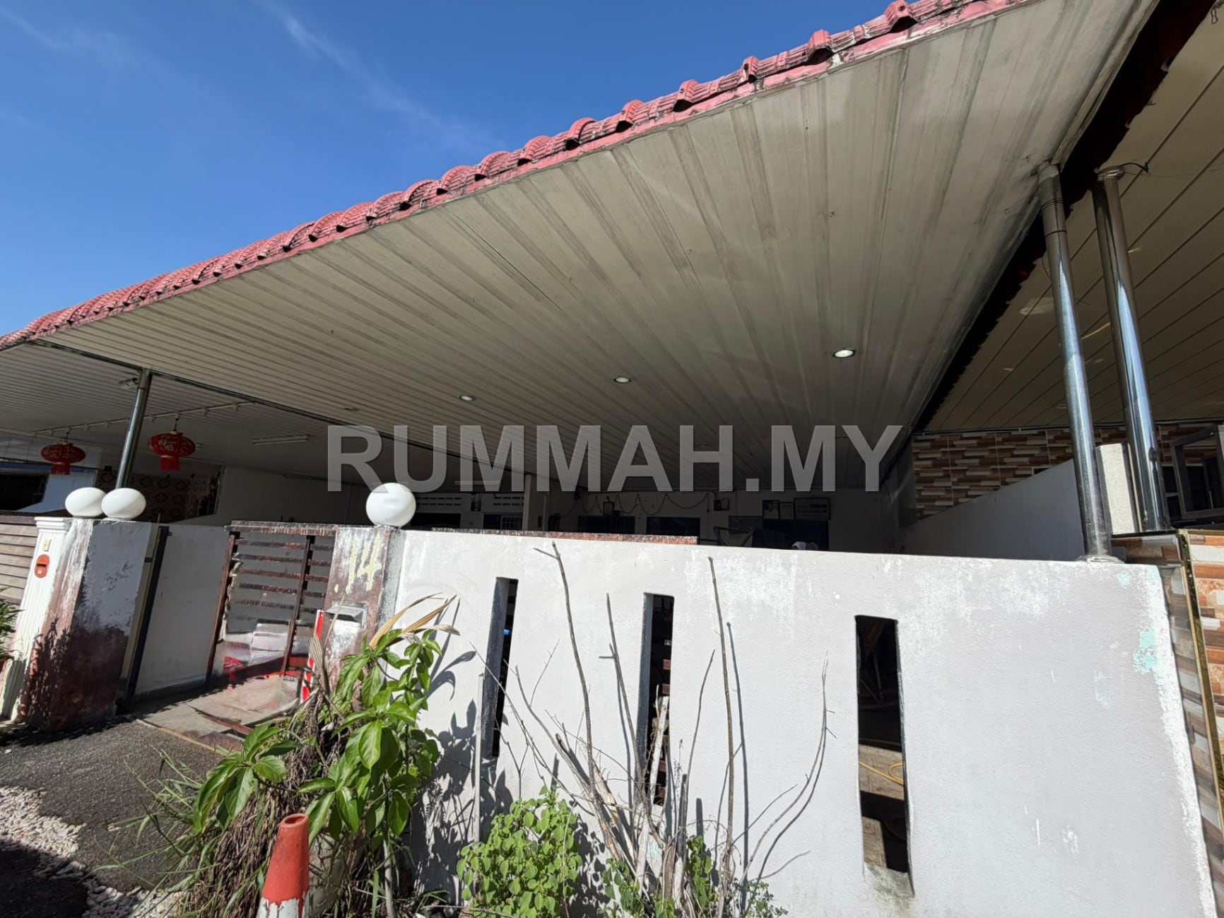 3-bedroom house in Alma, Penang for sale - Taman Sejahtera Alma Single Storey Terrace House For Sale RM320K Alma Taman Sejahtera 单层排屋出售 RM32万