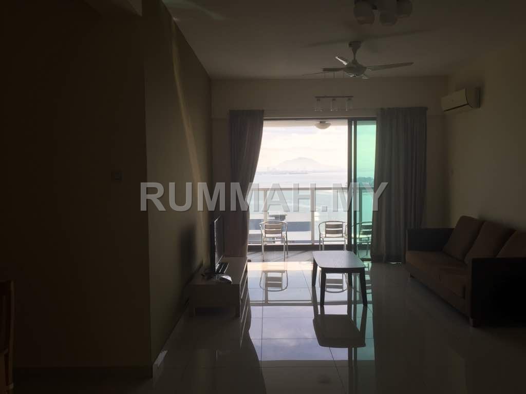 3-bedroom condo in Gelugor, Penang for sale - The light linear with seaview 