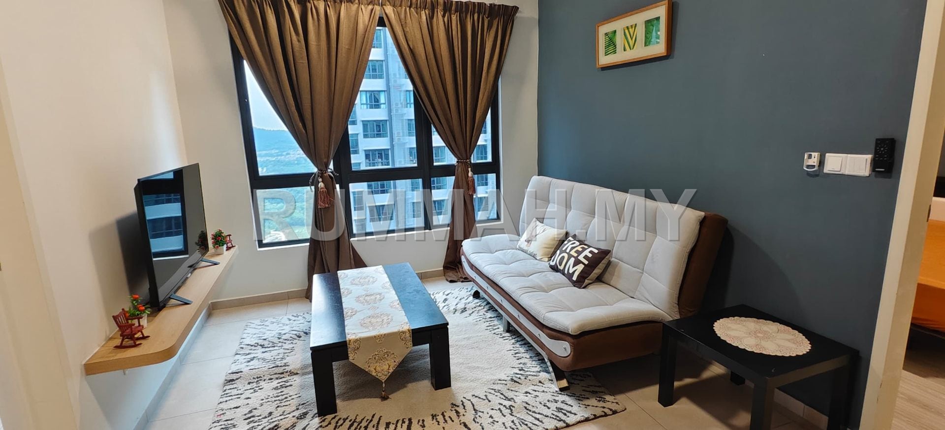 3-bedroom condo in Seri Kembangan, Selangor for rent - Meta City Rent, Fully Furnished 3 Rooms, Seri Kembangan