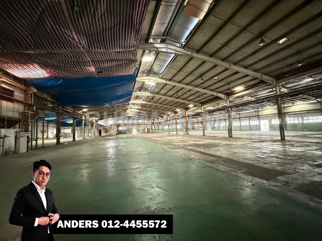 industrial in Perai, Penang for rent - 1.5 Storey Detached Factory For Rent @ Kawasan Perusahaan Perai, Prai