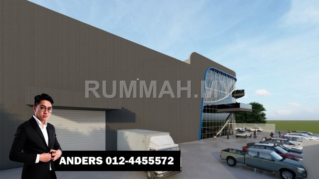 industrial in Bukit Minyak, Penang for rent - 3.5 Storey Detached Factory For Rent @ Penang Science Park North, Bukit Minyak
