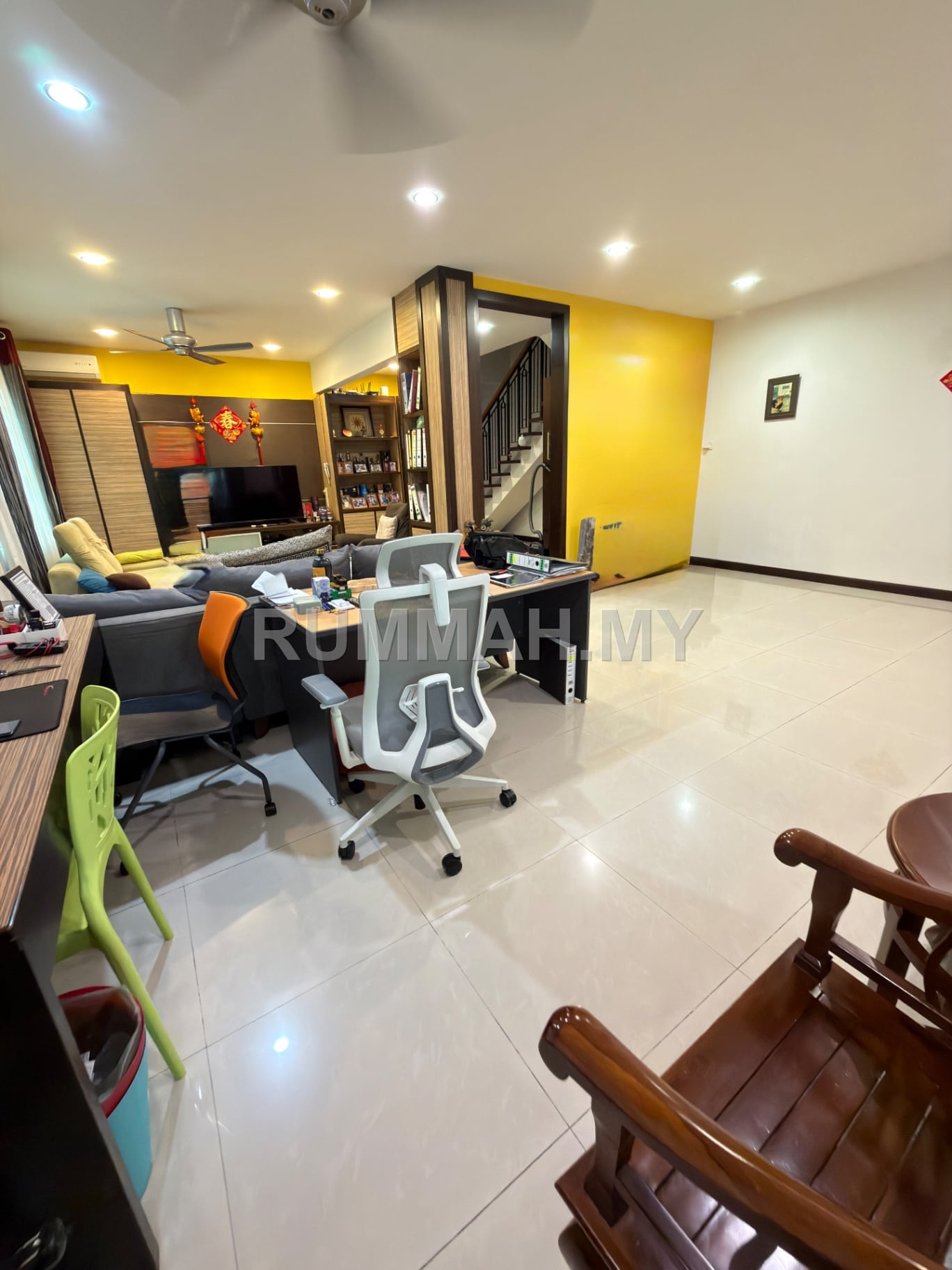 5-bedroom house in Batu Uban, Penang for sale - 2 storey semi detached house Pantai Jerjak extended and renovated