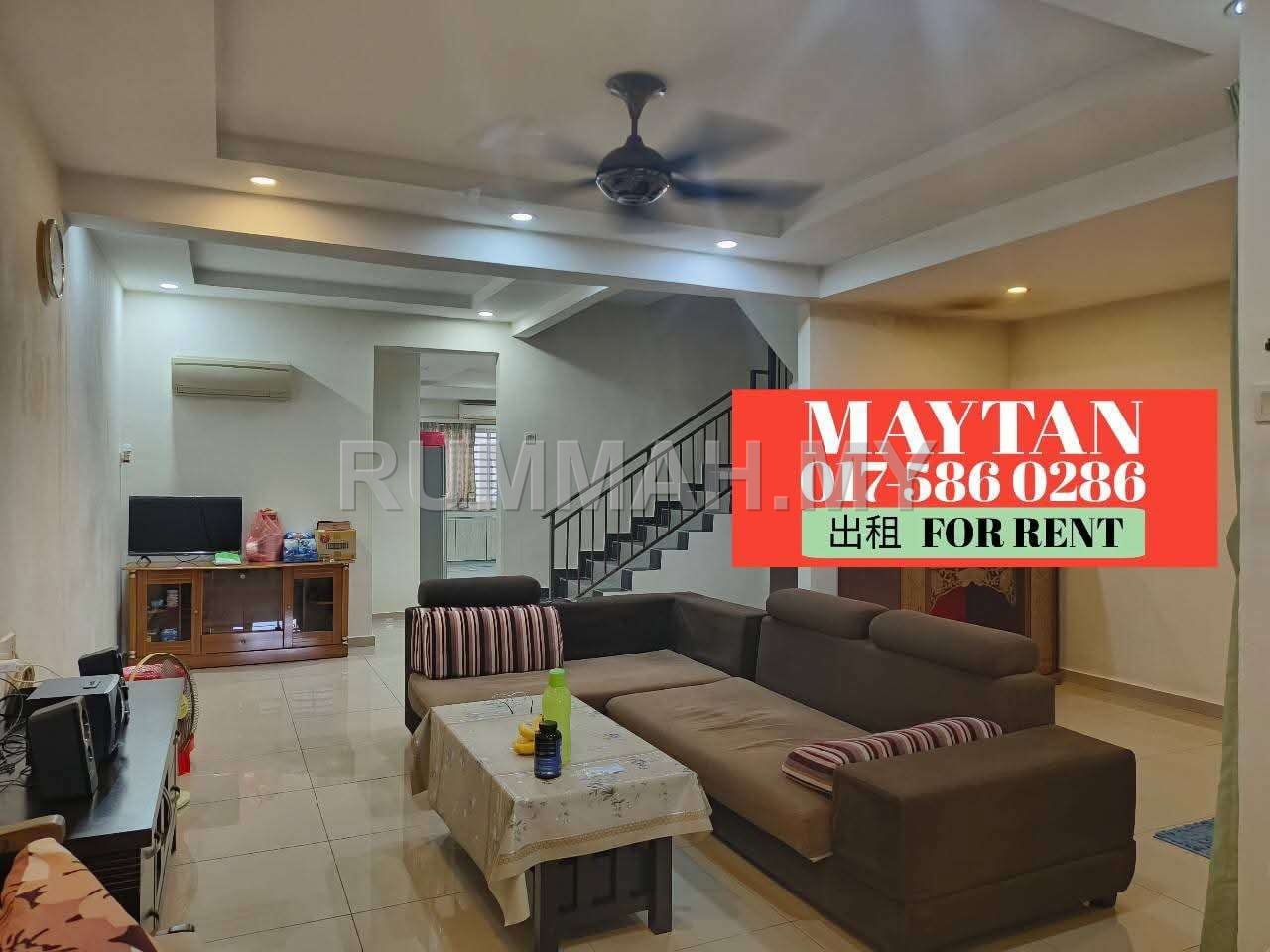 3-bedroom house in Nibong Tebal, Penang for rent - 2-Storey Terraced House for Rent @ Nibong Tebal, Nibong Tebal | Fully Furnished