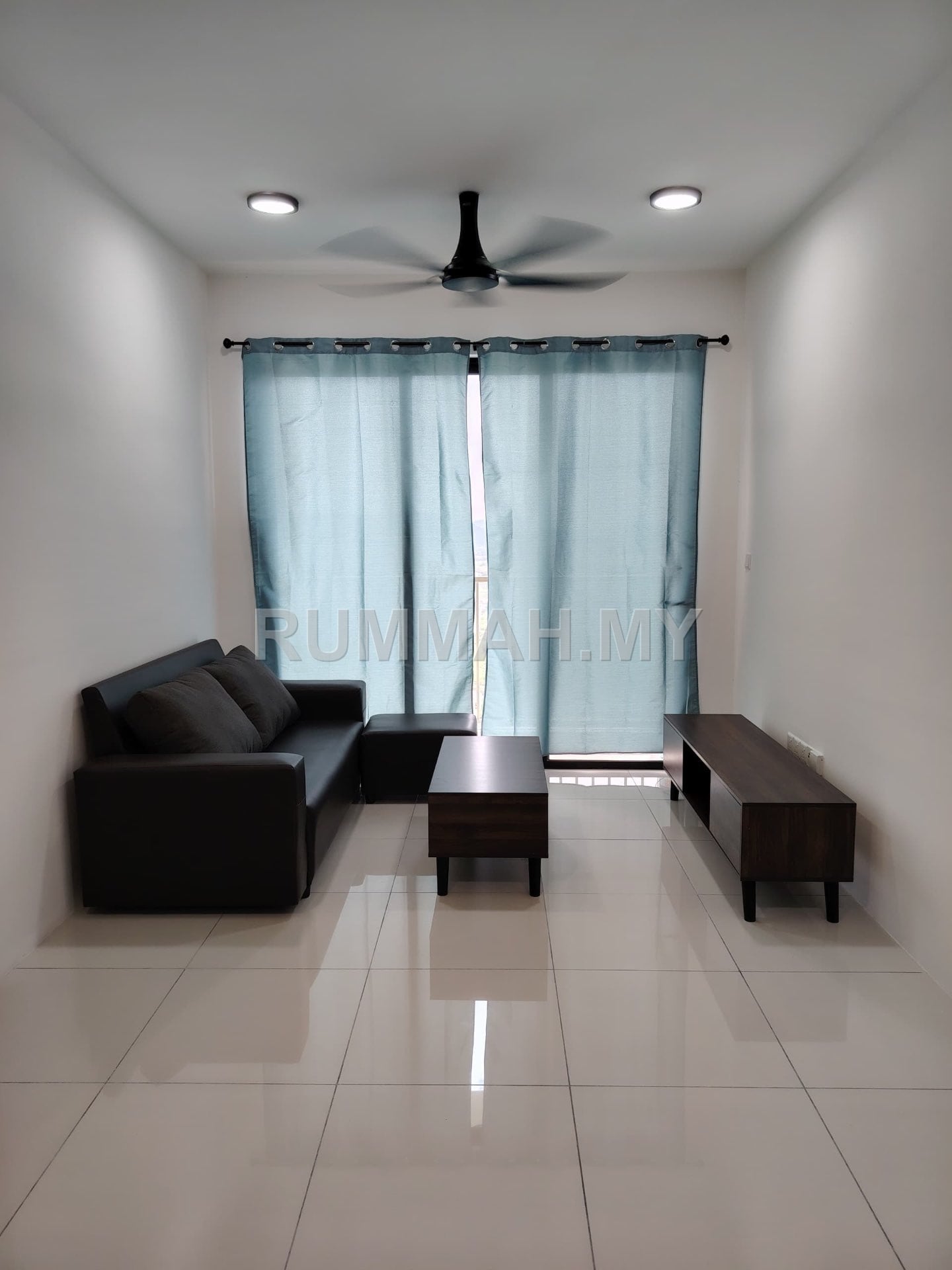 2-bedroom condo in Batu Kawan, Penang for rent - Vivo Executive apartment high floor 730sf fully furnished