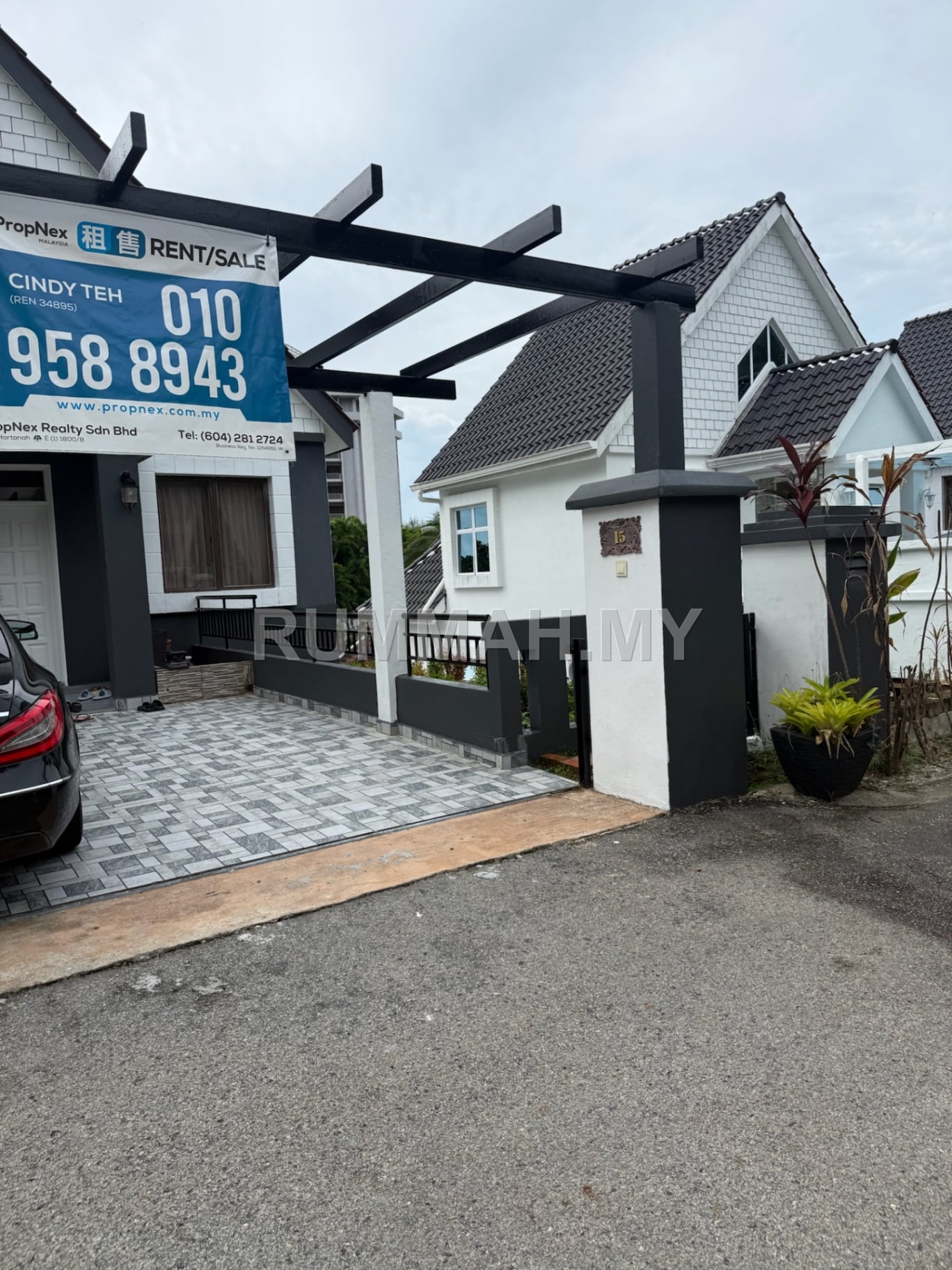 4-bedroom house in Batu Ferringhi, Penang for rent - FERRINGHI VILLA house 3storey