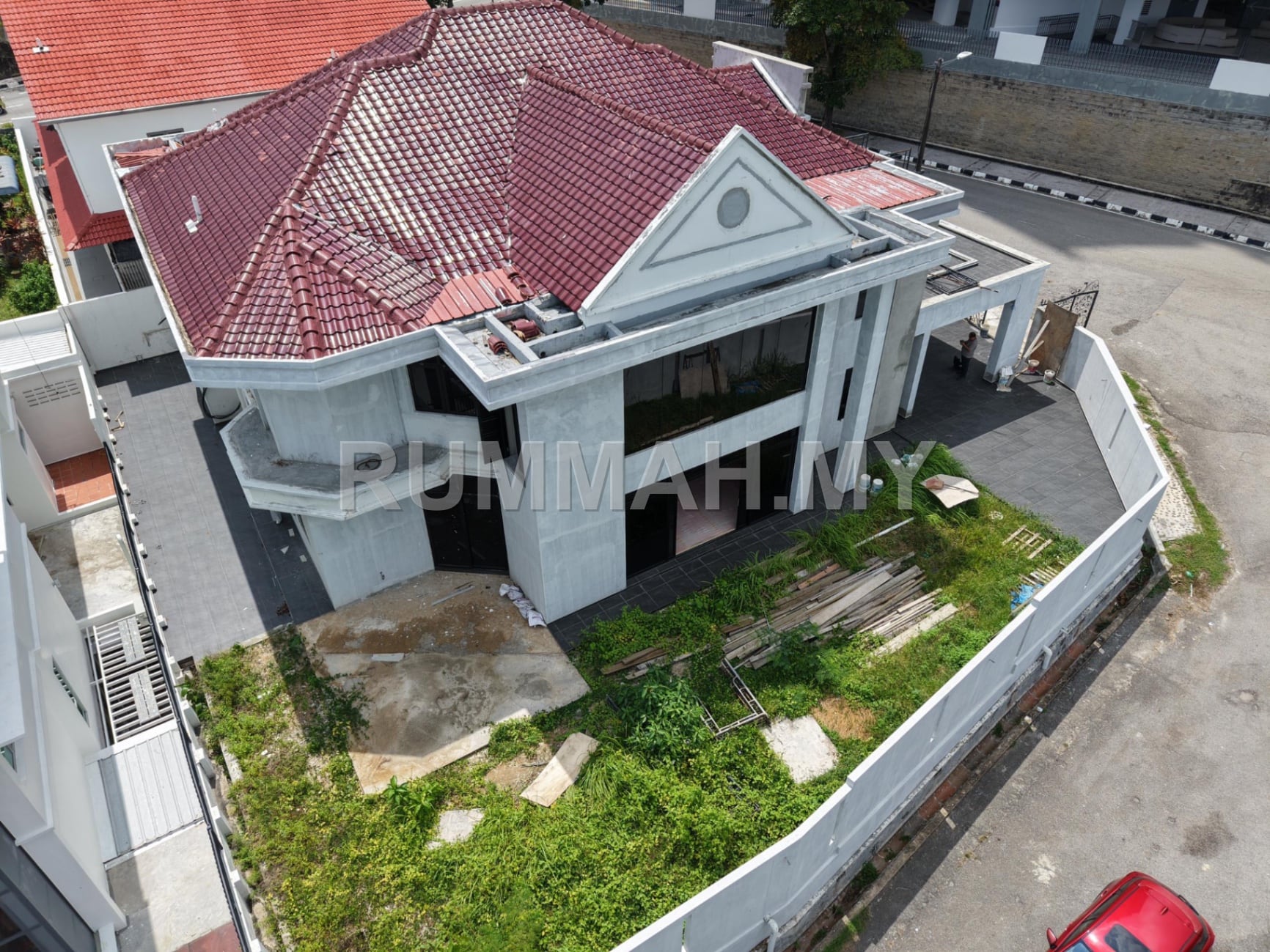 4-bedroom house in Gelugor, Penang for rent - Brand new corner unit 2 storey bungalow Minden Heights Gelugor for rent