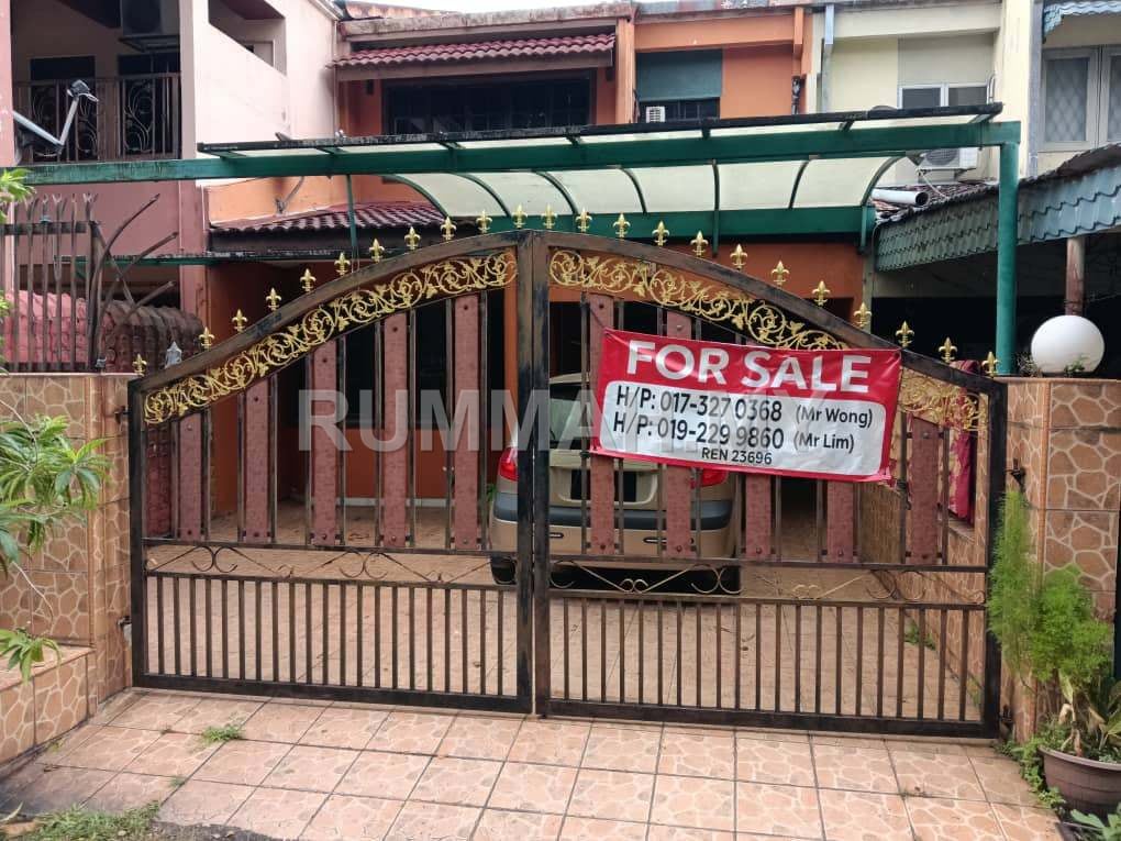 4-bedroom house in JALAN ulu klang, Selangor for sale - 2-Storey Terraced House for Sale @ LORONG PERMATA, JALAN ulu klang | Freehold