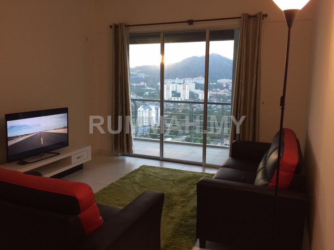 3-bedroom condo in Bayan Lepas, Penang for sale - Elit Heights @ Bayan Baru, 1,123sft, 1 Car Park 