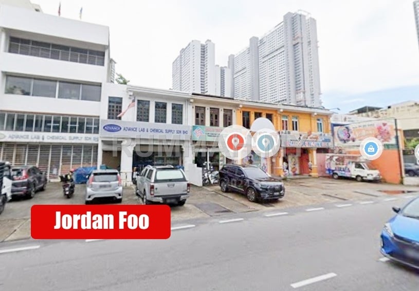 commercial in George Town, Penang for sale - Jalan Patani 2 Storey Shophouse Face Main Road Have Own Parking slot