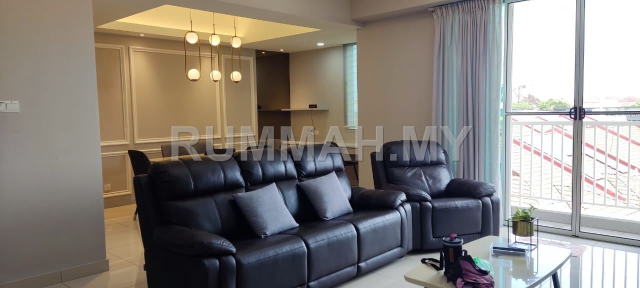 4-bedroom condo in Butterworth, Penang for sale - Orange Recengy Condominium Prime Renovated Unit For Sale
