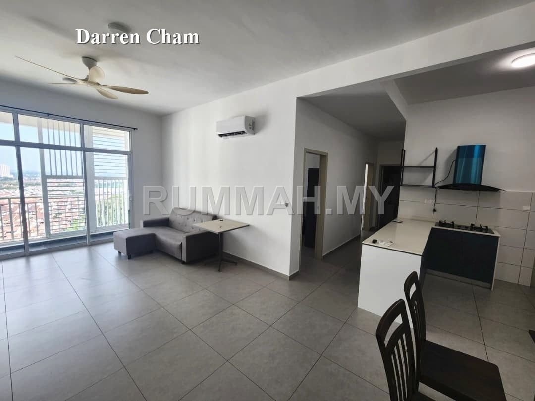 3-bedroom condo in Bukit Mertajam, Penang for rent - Condominium for Rent @ The Sky @ Tripark, Bukit Mertajam | Partially Furnished
