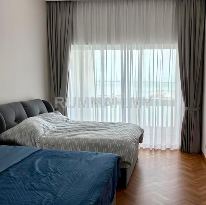 2-bedroom condo in Tanjung Tokong, Penang for rent - The Suites at Waterside(Straits Quay), Penang 