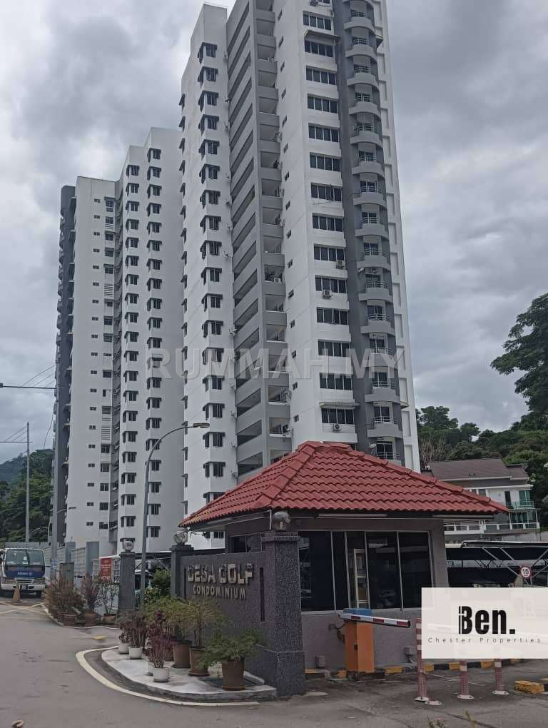 3-bedroom condo in Bayan Lepas, Penang for sale - Desa Golf Condo @ Bukit Jambul | Renovated Like-New Condition | RM380K ONLY 