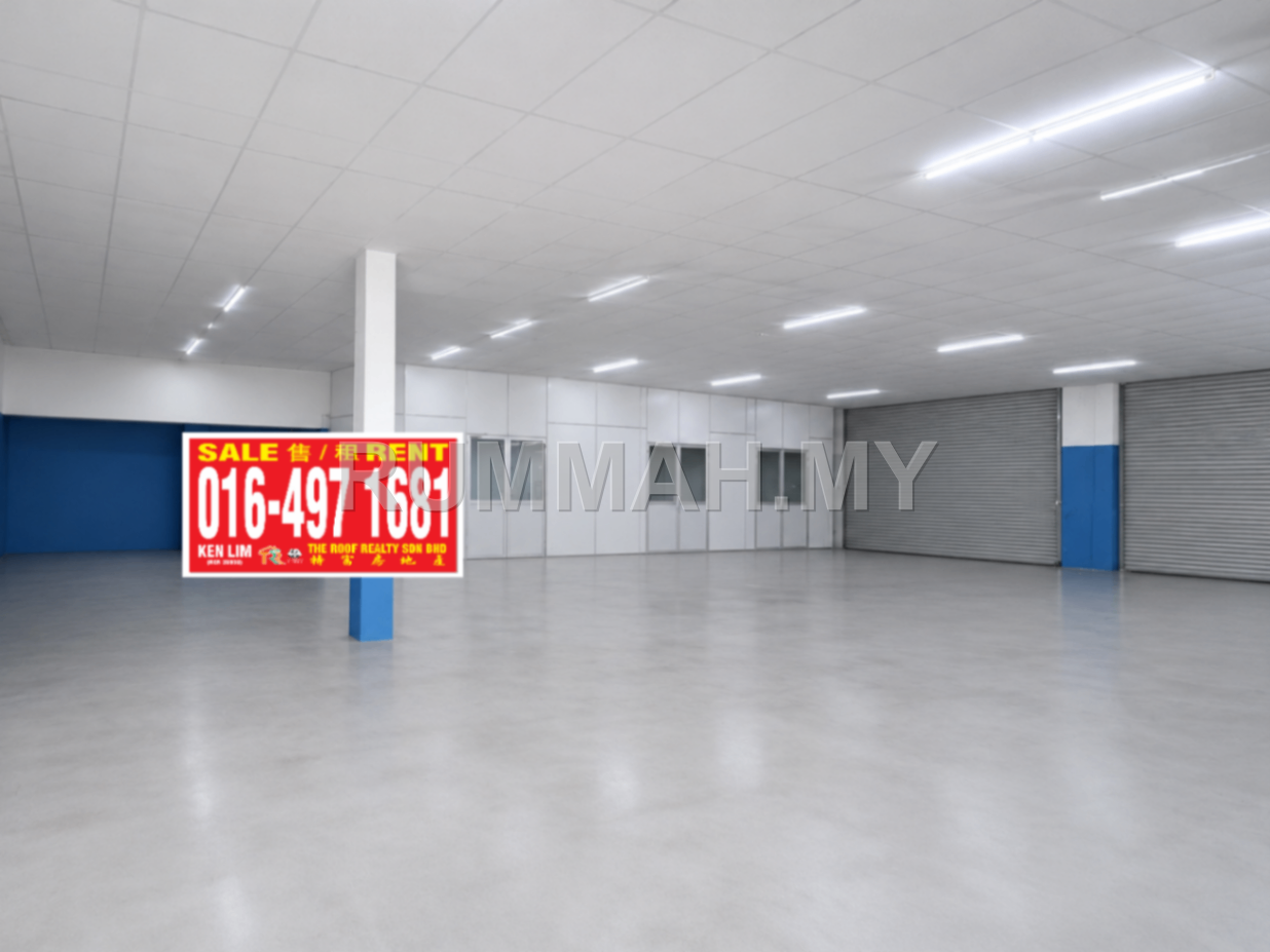industrial in Bukit Minyak, Penang for rent - Light Industry Factory for Rent @ Permatang Tinggi, Bukit Minyak, Penang