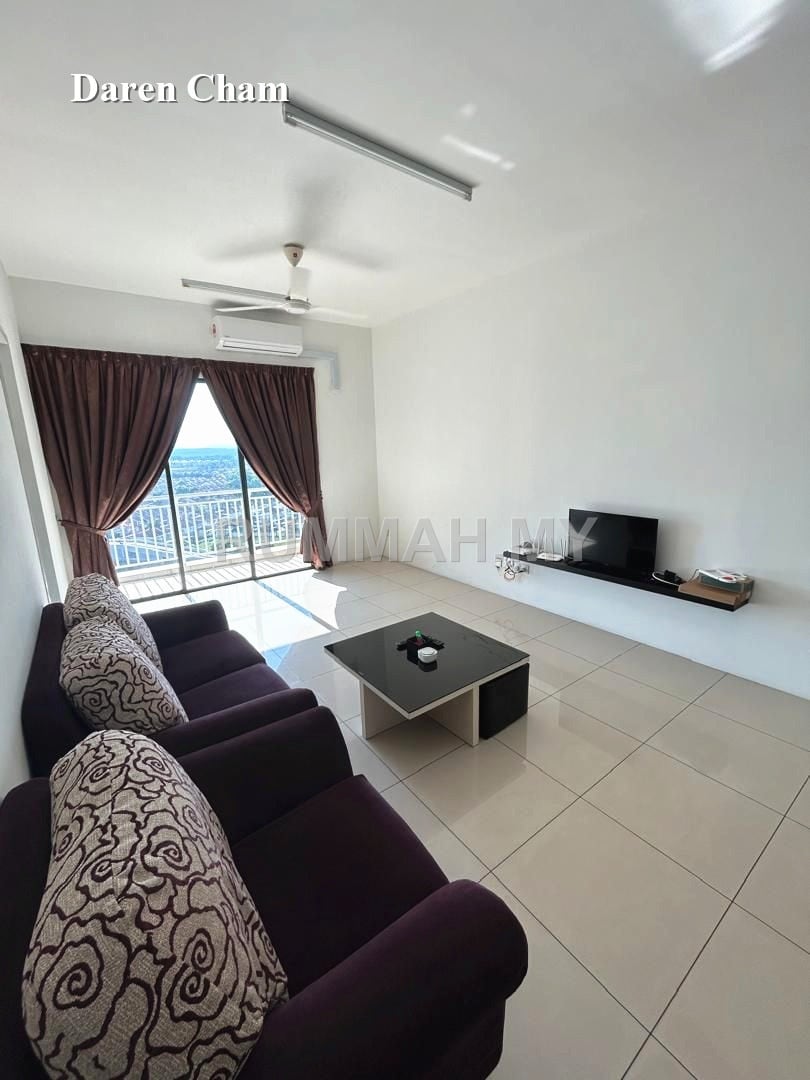 3-bedroom condo in Alma, Penang for rent - Service Residence for Rent @ Mahkota Impian, Bukit Mertajam | Fully Furnished
