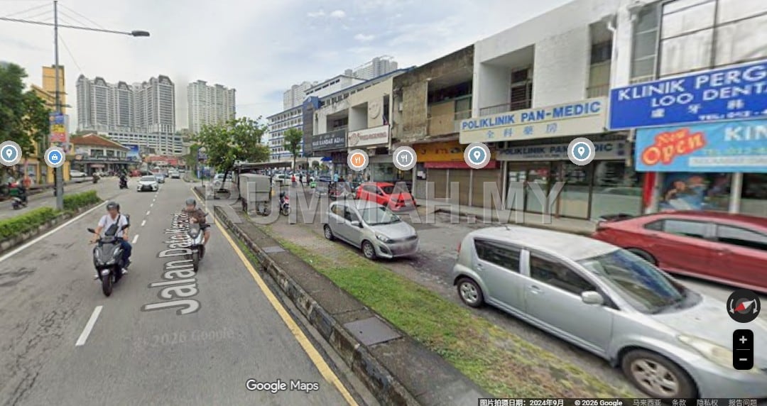 commercial in George Town, Penang for sale - 2 Storey Shoplot @ Jalan Dato Keramat For Sale