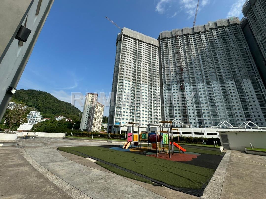 3-bedroom condo in Gelugor, Penang for rent - Centrio Avenue Gelugor 680sqft partial furnished