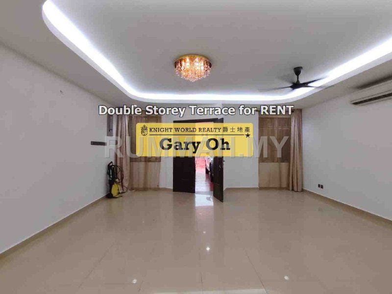 4-bedroom house in Jelutong, Penang for rent - FOR RENT – Double Storey Terrace @ Lebuhraya Besi, Jelutong
