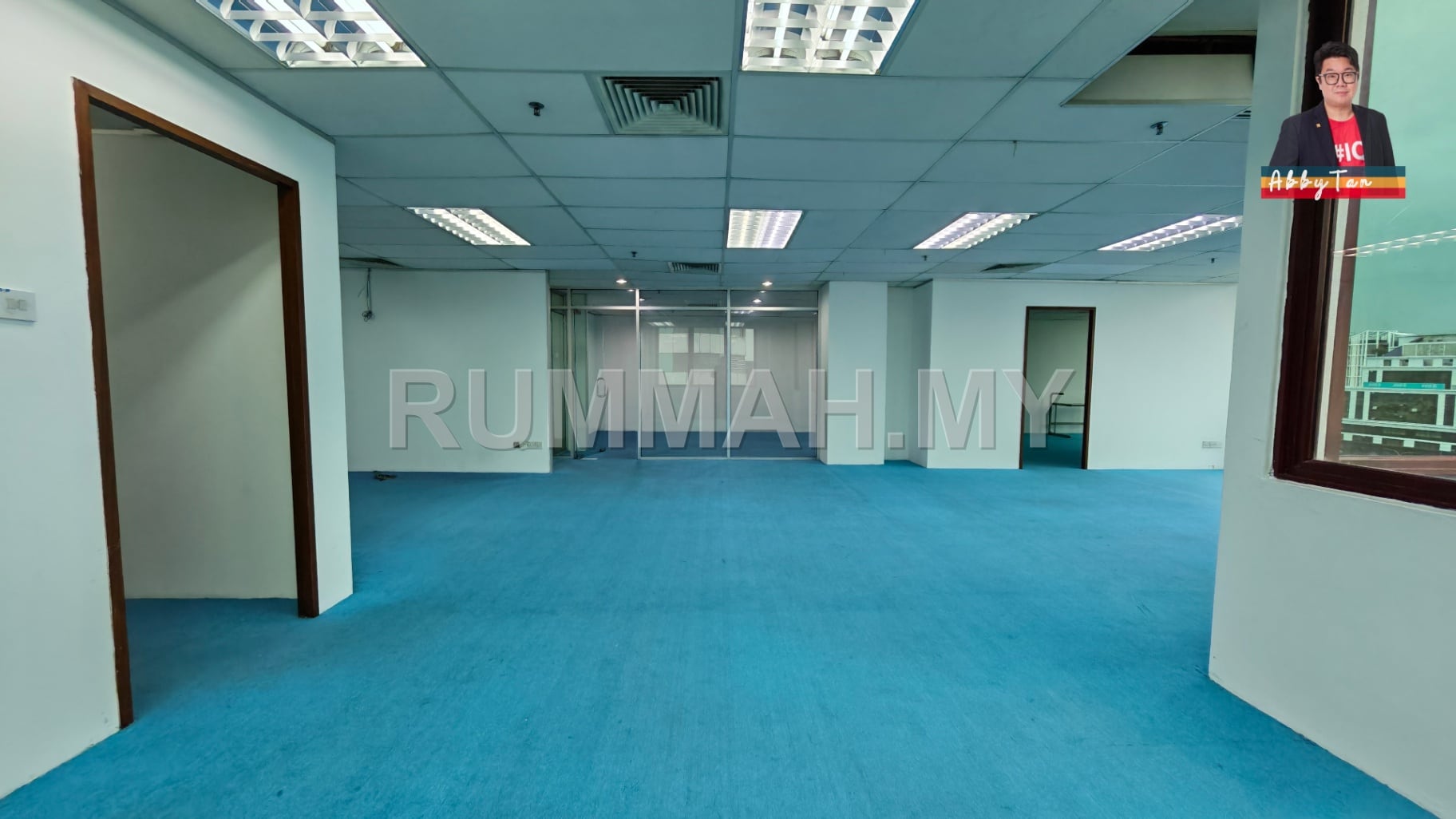 2-bedroom commercial in Kota Kinabalu, Sabah for rent - Menara MAA | Partition office | Meeting Room | Corner